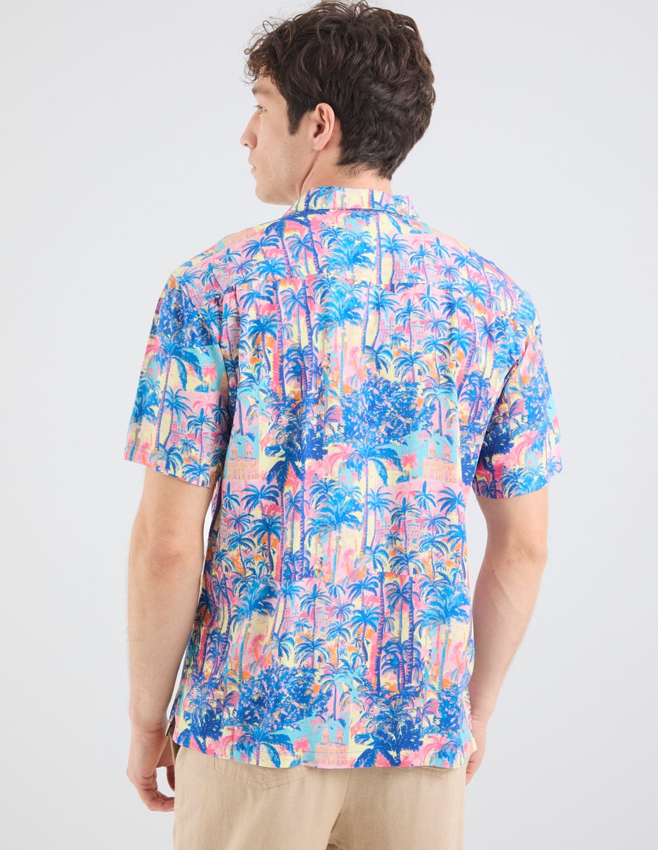 Camisa casual manga corta para hombre 2