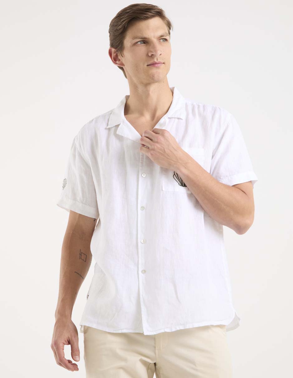 Camisa casual manga corta para hombre 2