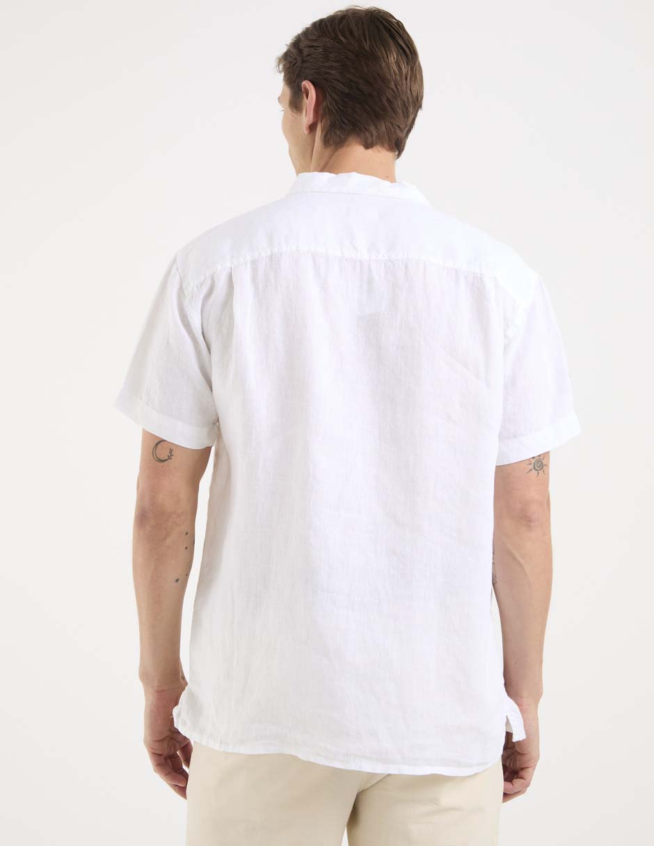 Camisa casual manga corta para hombre 3