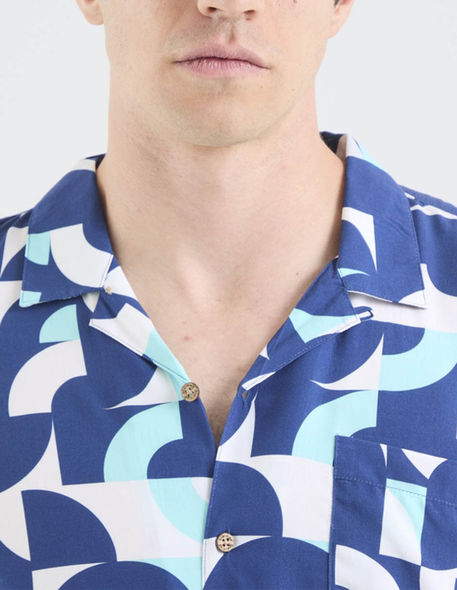 Camisa boardies bss913 manga corta camisero