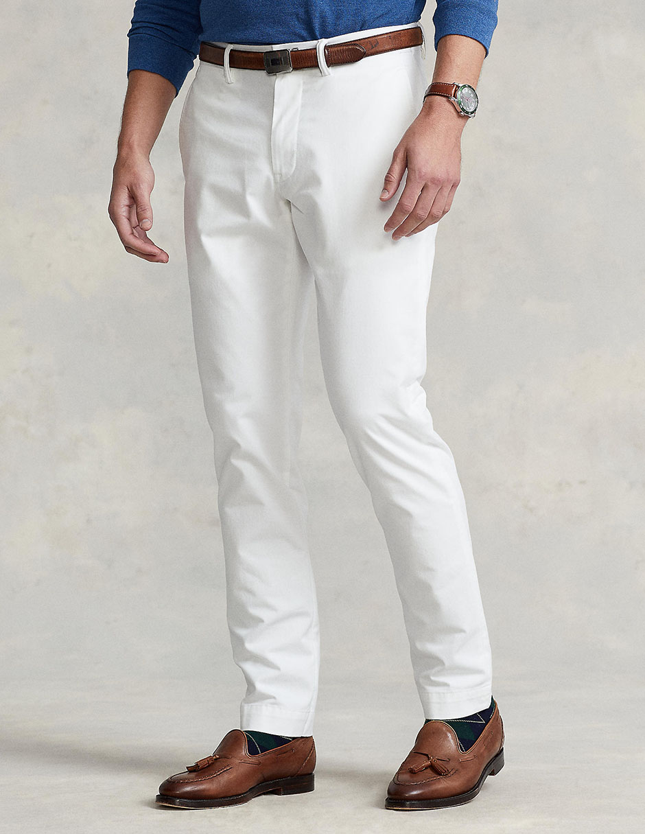 Pantalón slim Polo Rl de algodón para hombre Pantalón slim Polo Rl de algodón para hombre