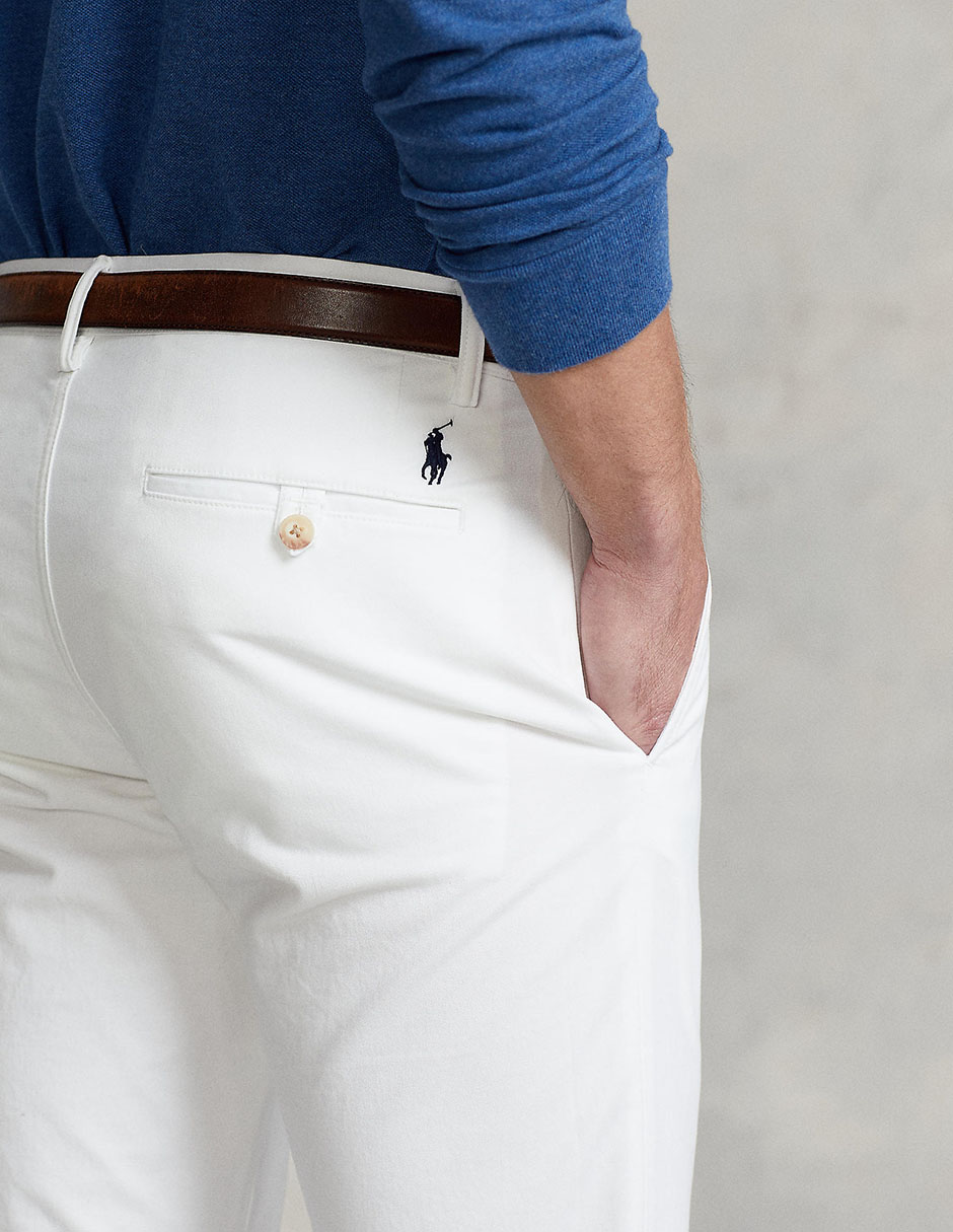 Pantalón slim Polo Rl de algodón para hombre 4