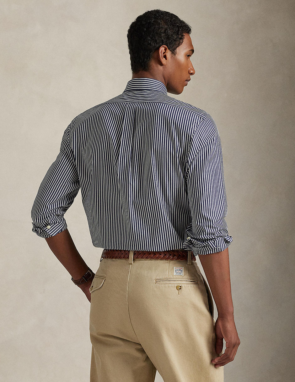 Camisa de vestir Polo Ralph Lauren de algodón manga larga para hombre