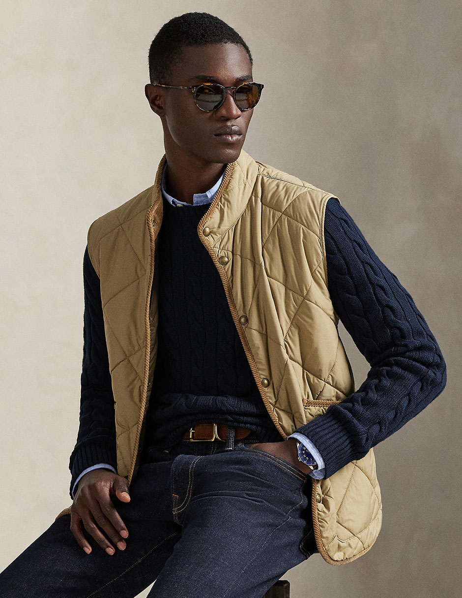 Chaleco Polo Ralph Lauren con bolsillos para hombre