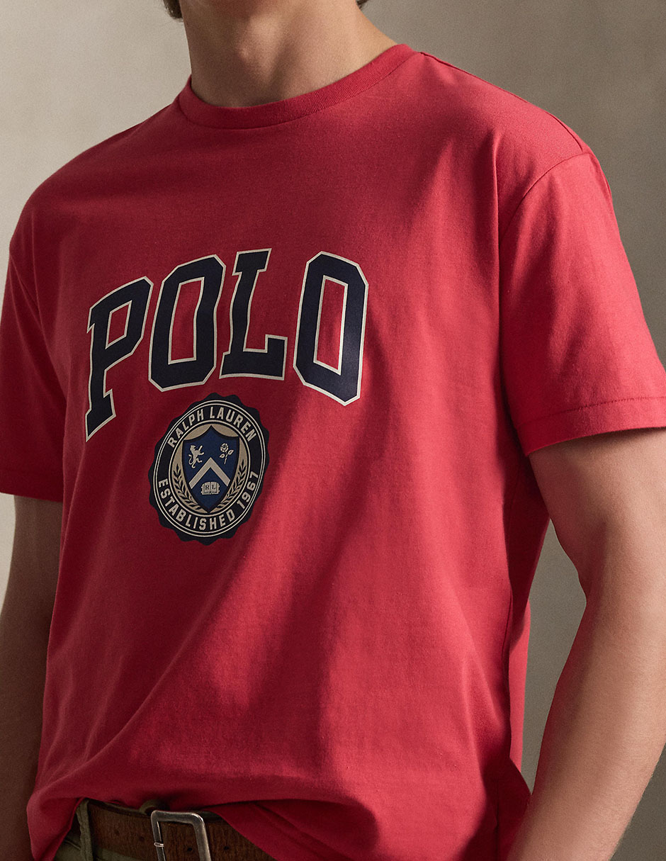 Playera Polo Rl cuello redondo para hombre