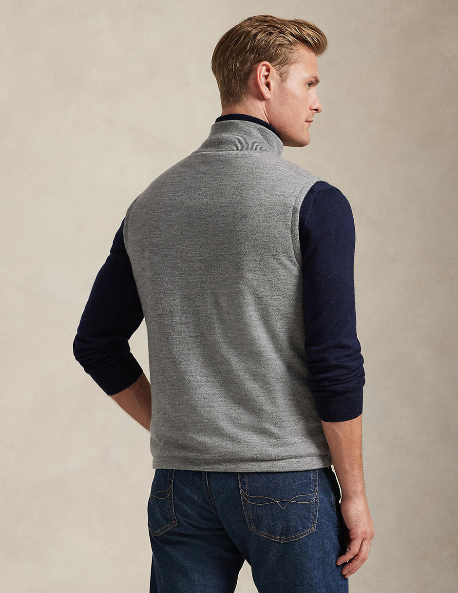 Chaleco Polo RL con bolsillos para hombre