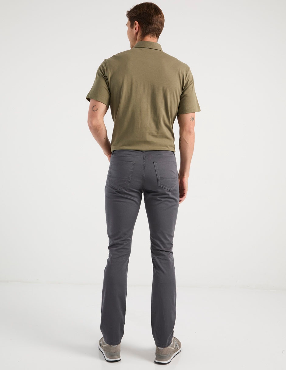 Pantalón skinny de algodón para hombre 4