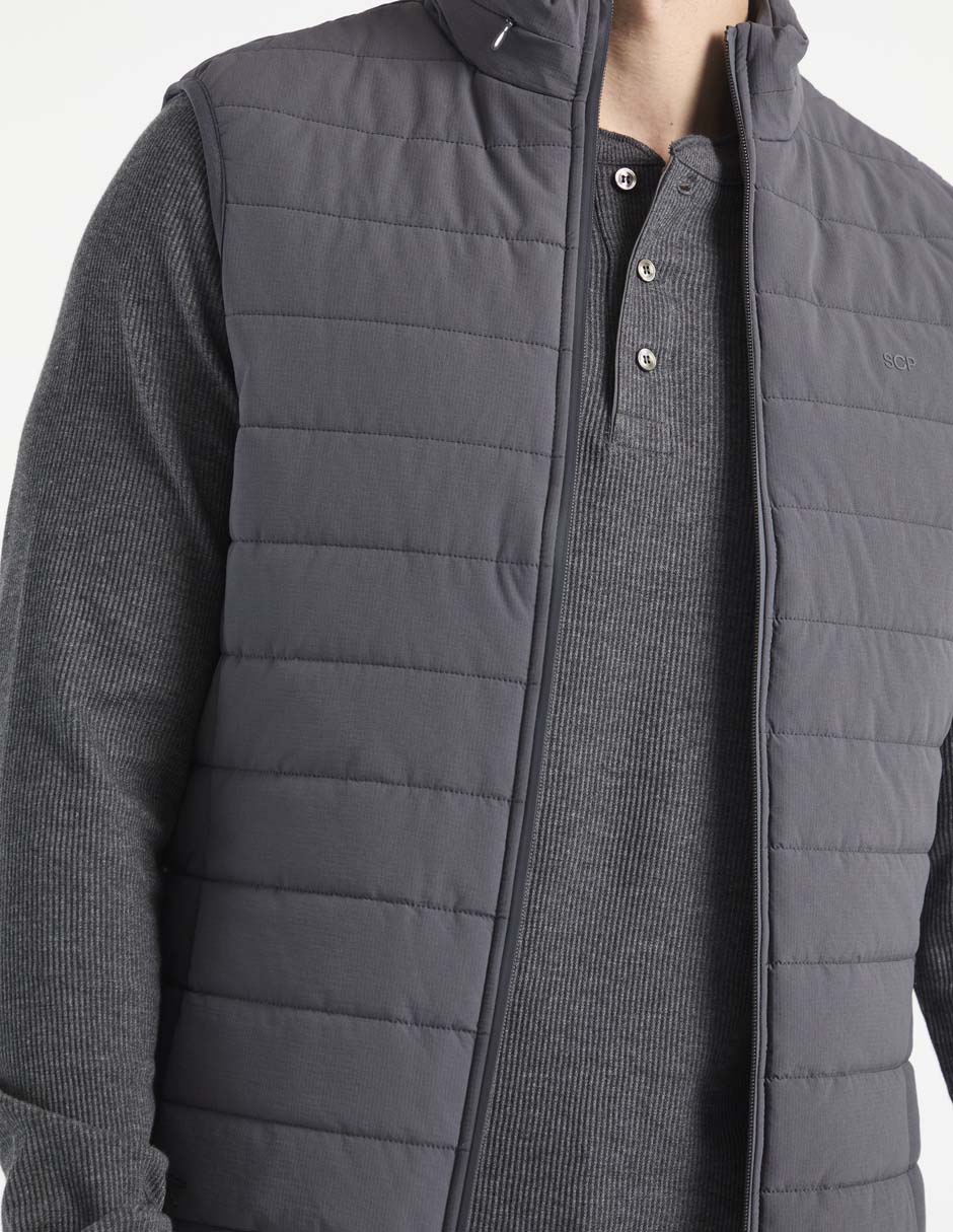 Chaleco capitonado para hombre 8