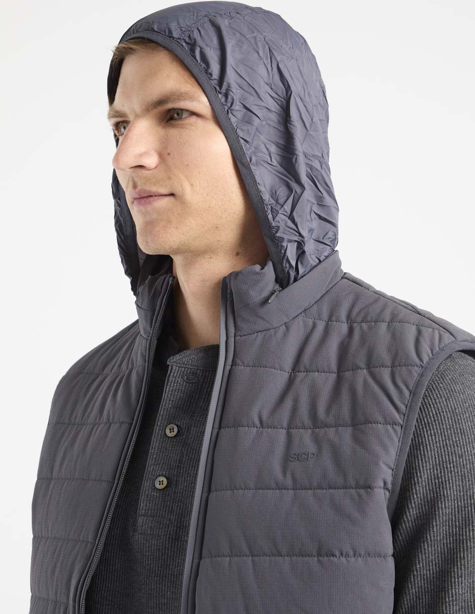 Chaleco capitonado para hombre 9