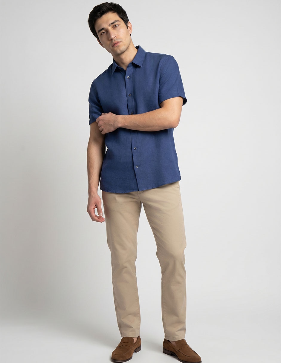 Camisa casual manga corta para hombre Camisa casual manga corta para hombre