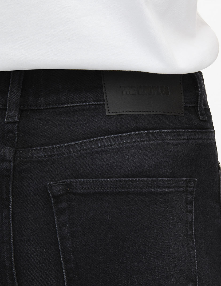 Jeans slim deslavado para hombre 9