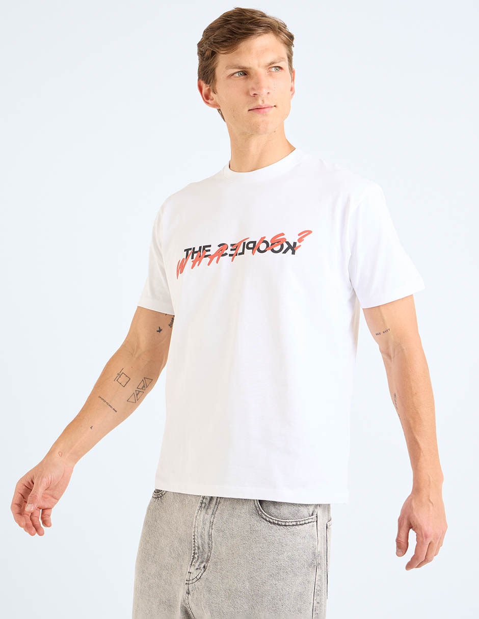 Playera The Kooples cuello redondo para hombre