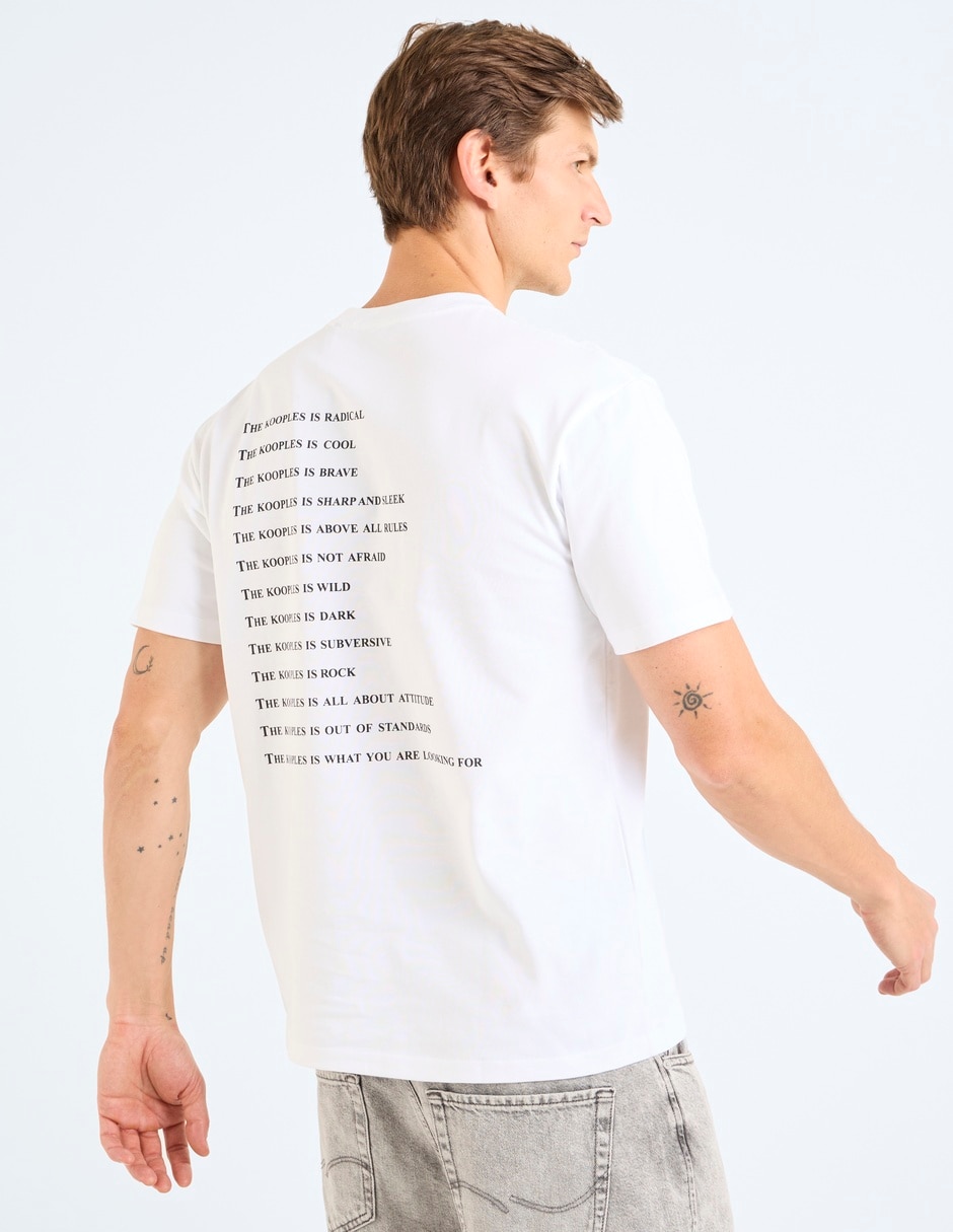 Playera The Kooples cuello redondo para hombre