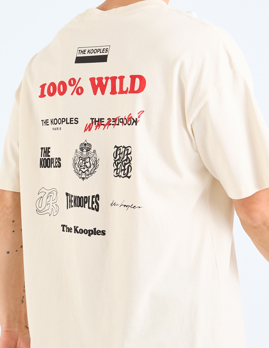 Playera The Kooples cuello redondo para hombre