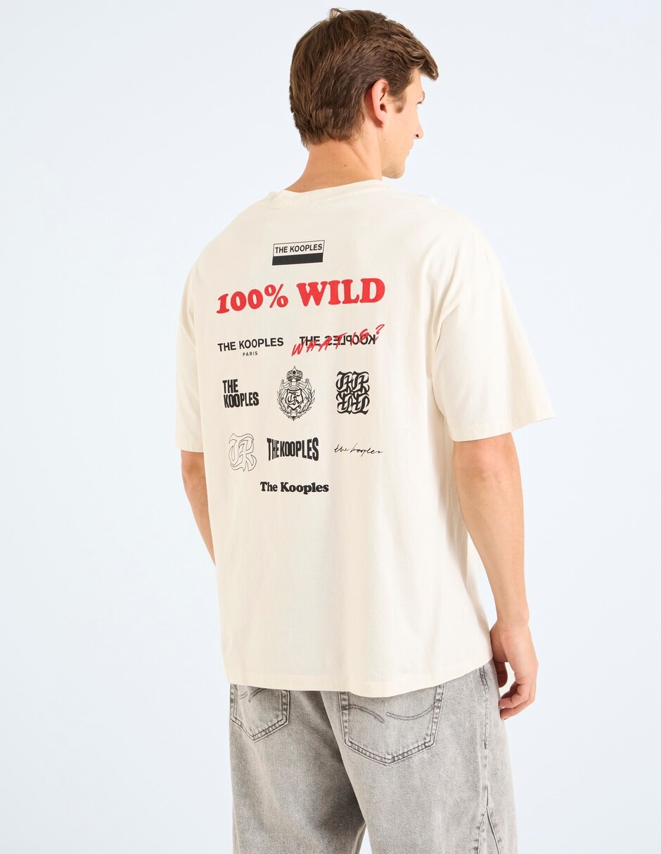 Playera The Kooples cuello redondo para hombre