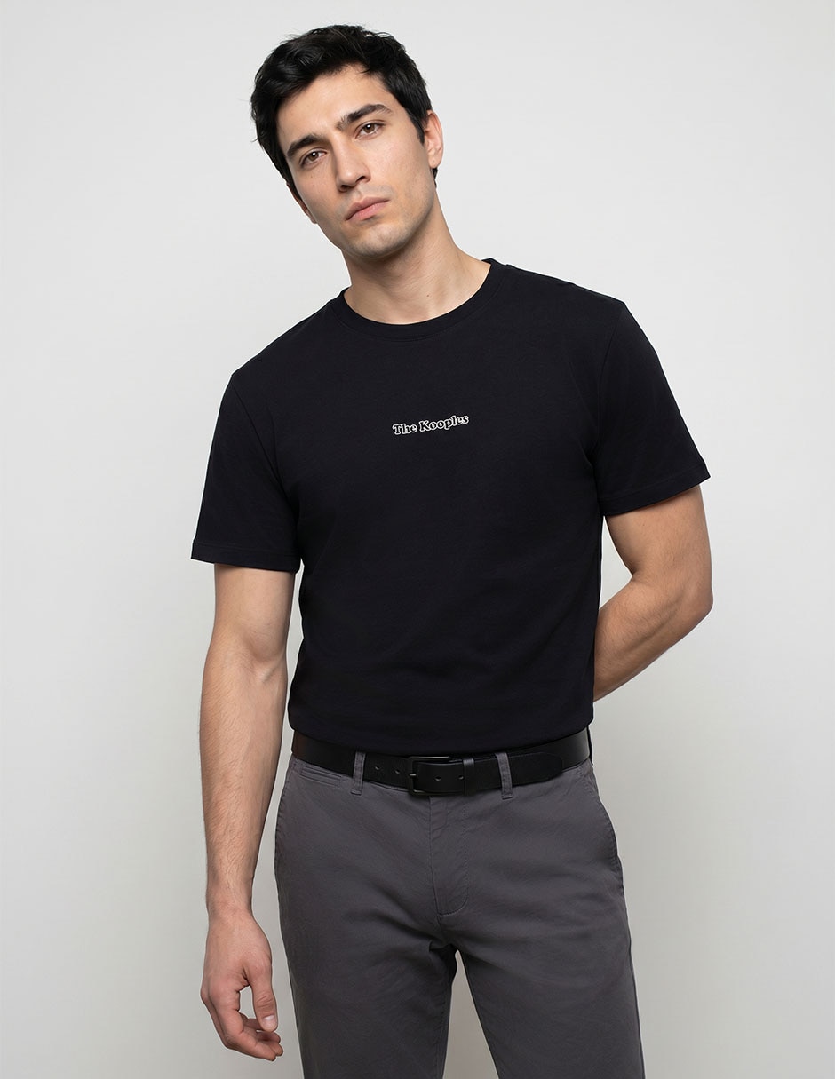 Playera cuello redondo para hombre 1