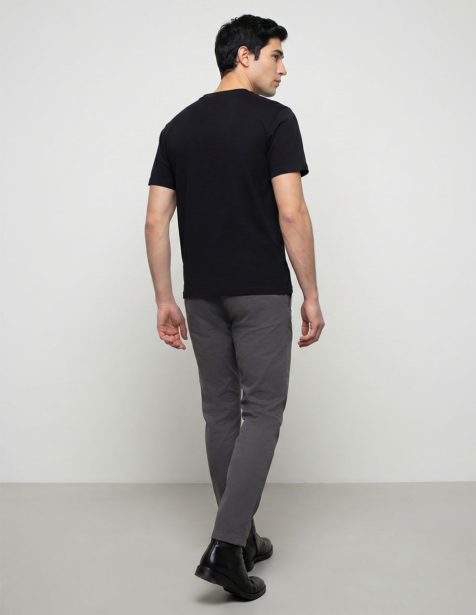 Playera cuello redondo para hombre 2