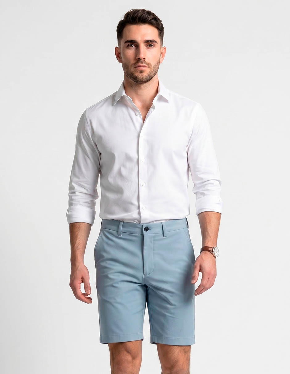 Bermuda de algodón para hombre Bermuda de algodón para hombre
