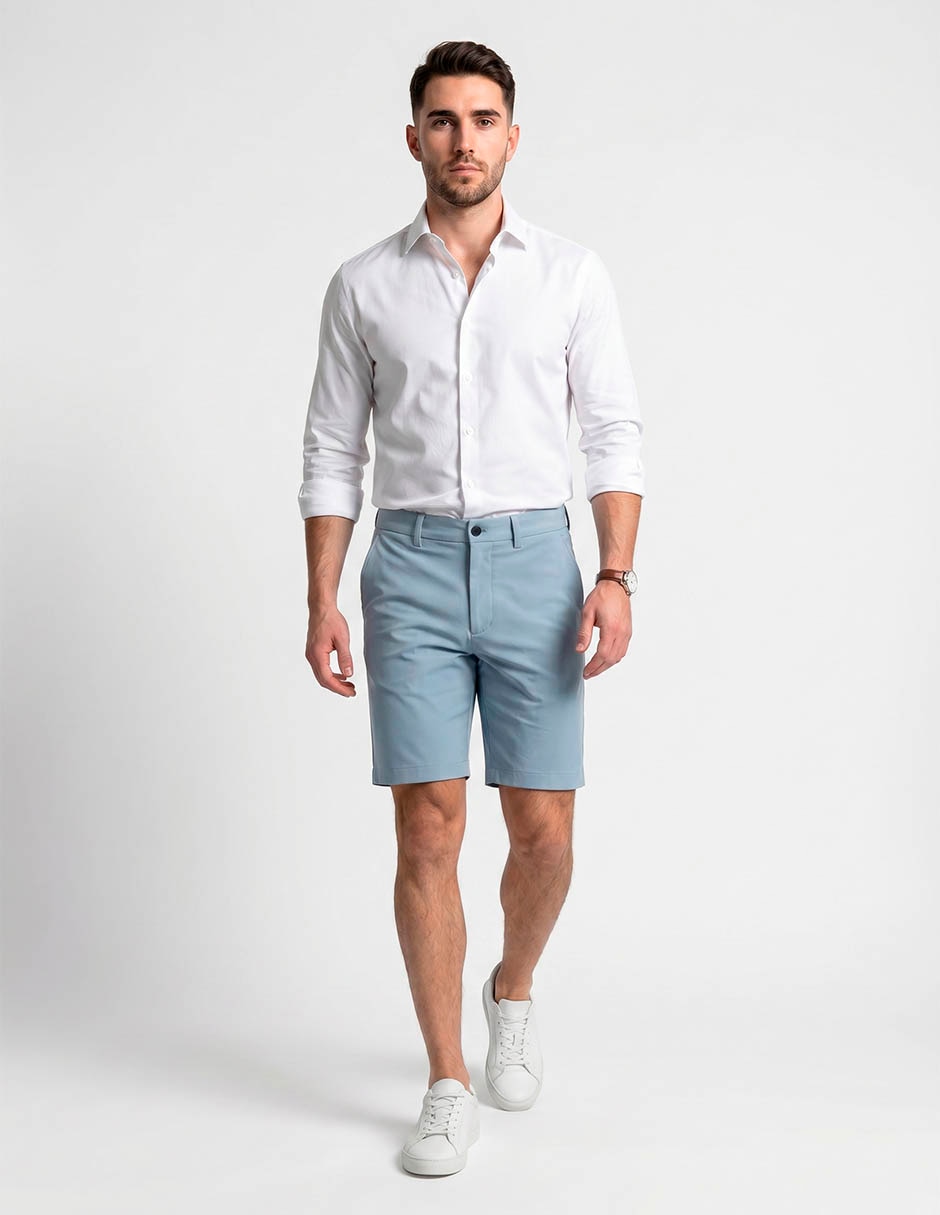Bermuda de algodón para hombre 3