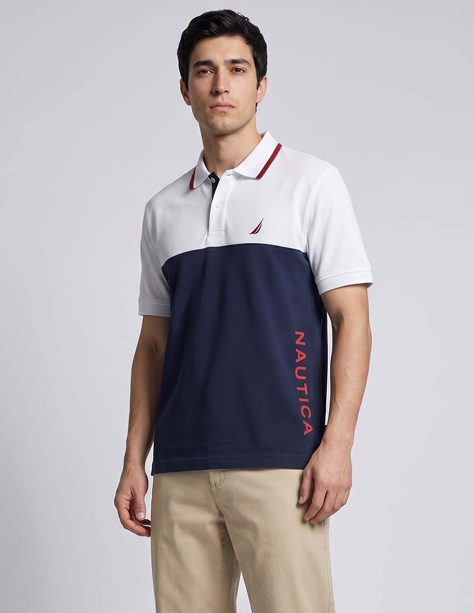 Playera tipo polo para hombre