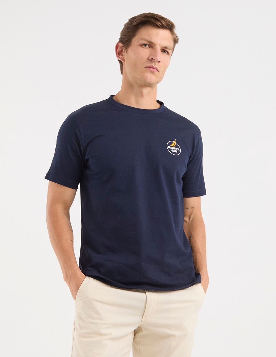 Playera cuello redondo para hombre 2