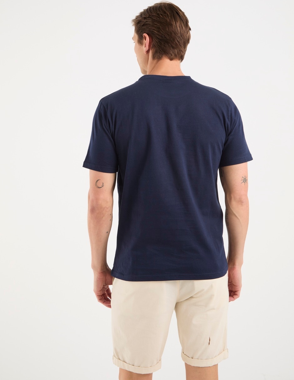 Playera cuello redondo para hombre 6