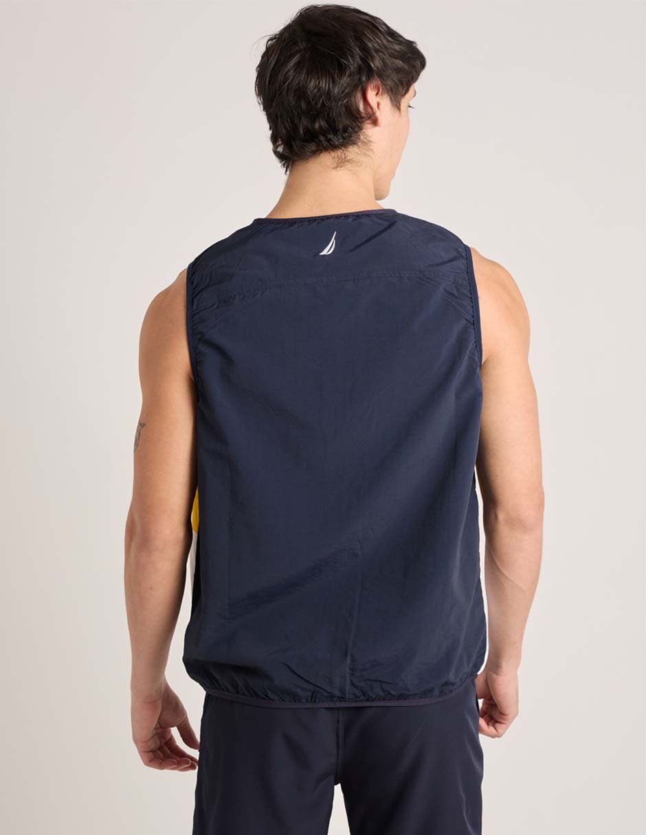 Chaleco nautica con bolsillos para hombre