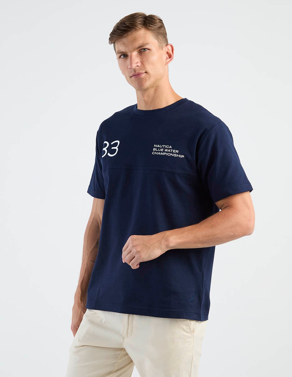 Playera cuello redondo para hombre 2
