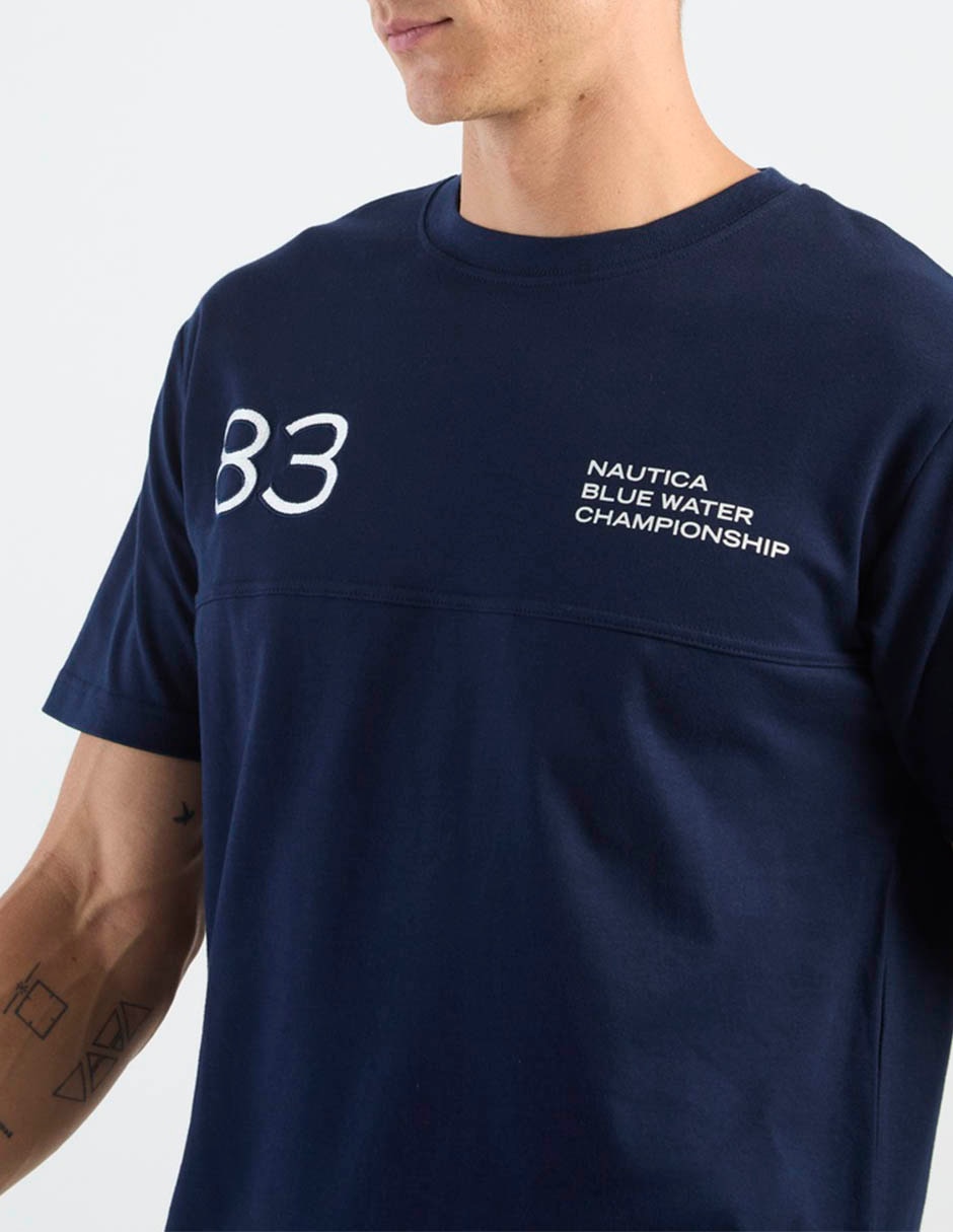 Playera cuello redondo para hombre 4
