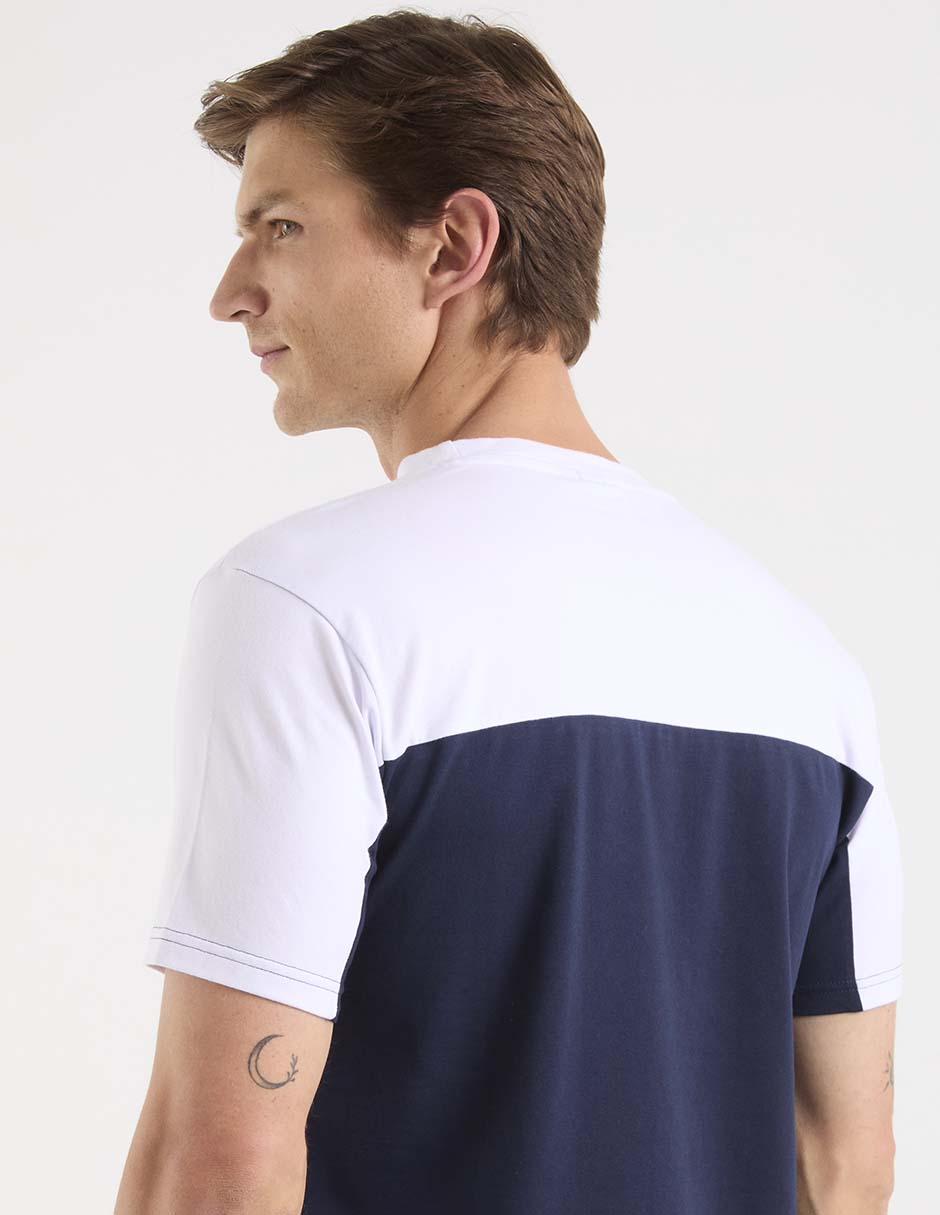 Playera cuello redondo para hombre 2
