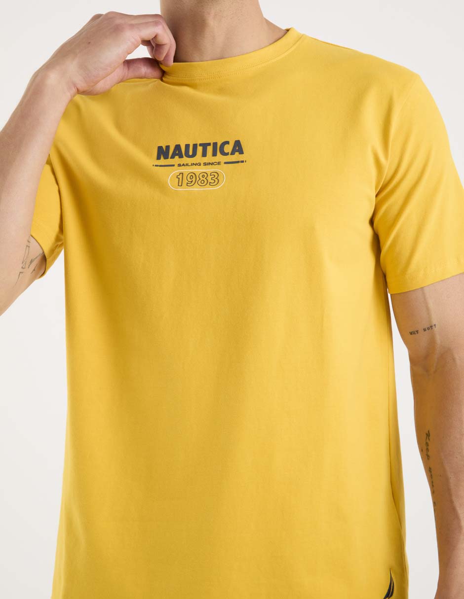 Playera cuello redondo para hombre 4