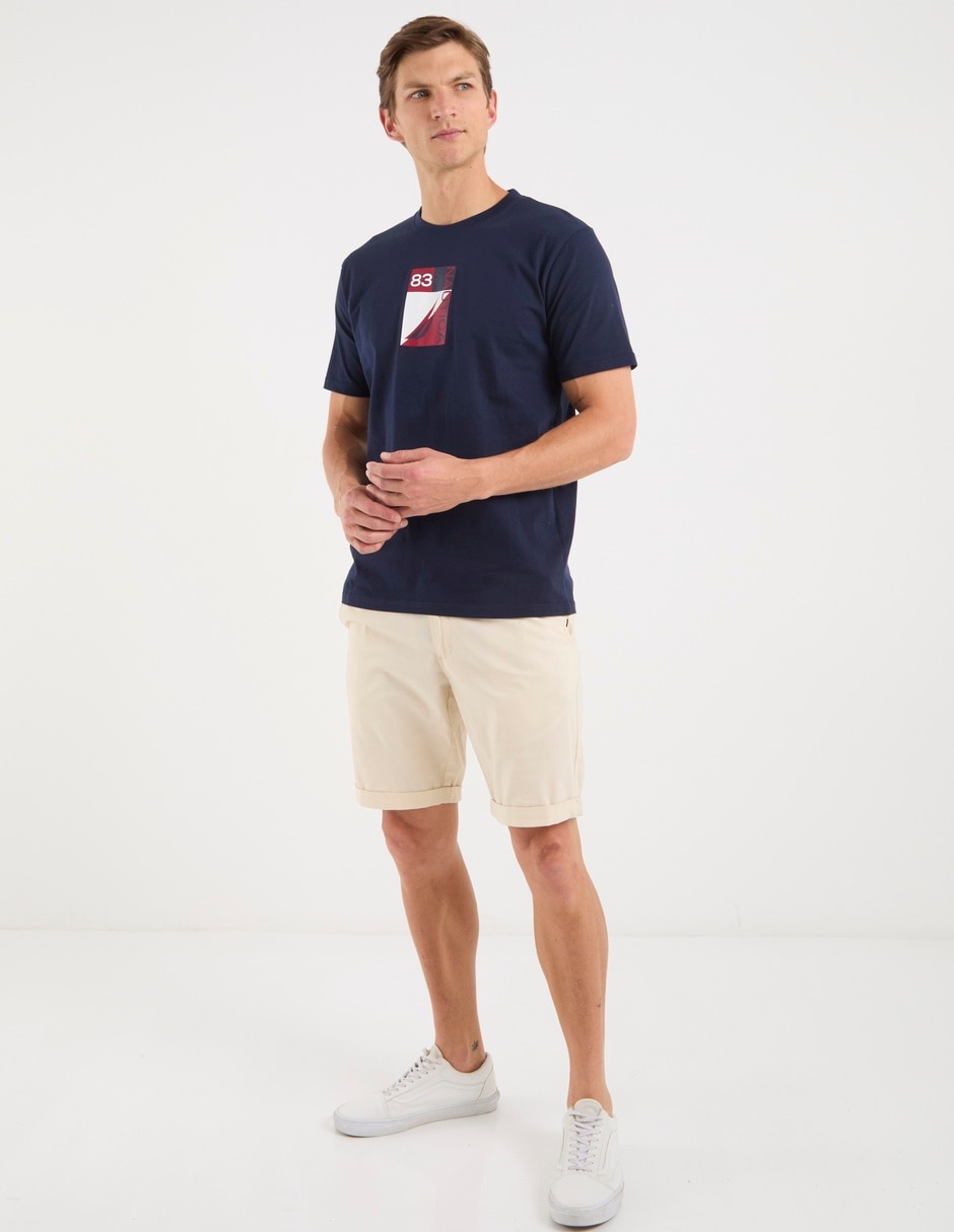Playera cuello redondo para hombre 4