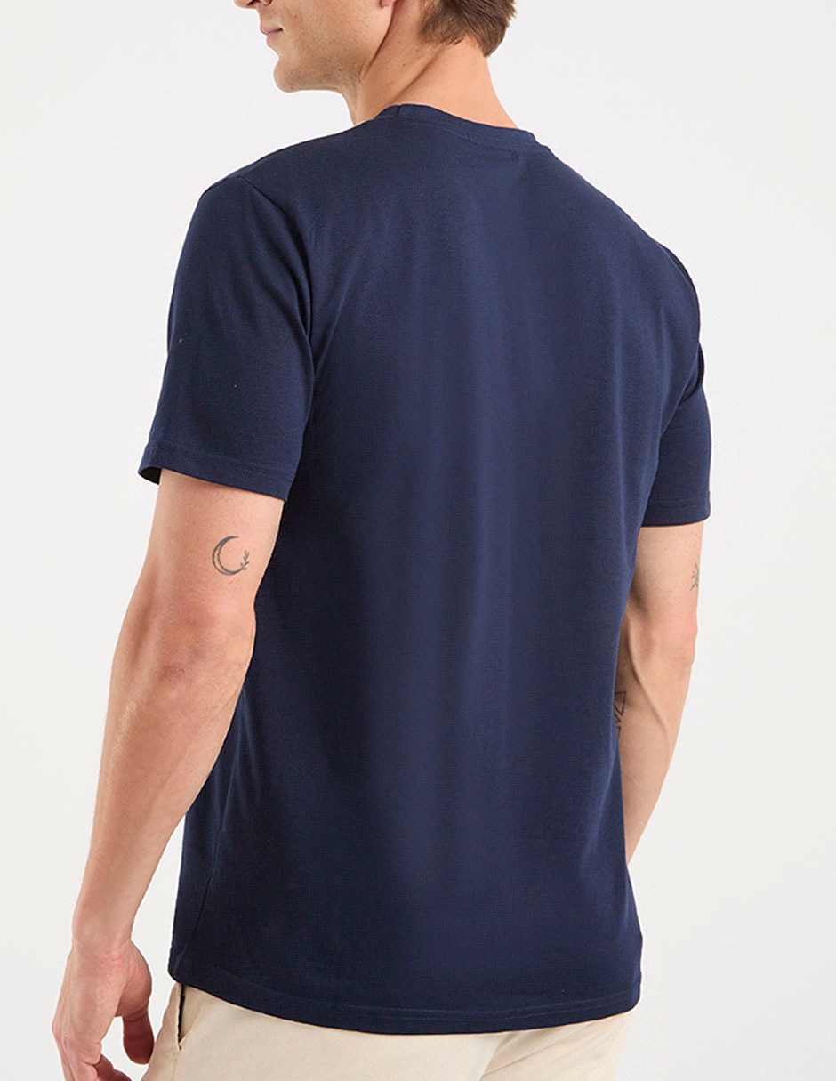 Playera cuello redondo para hombre 2