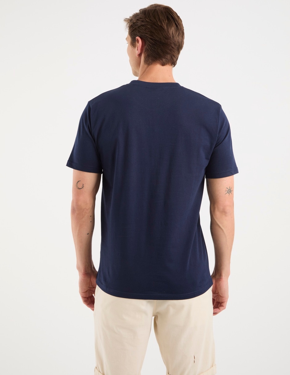 Playera cuello redondo para hombre 6