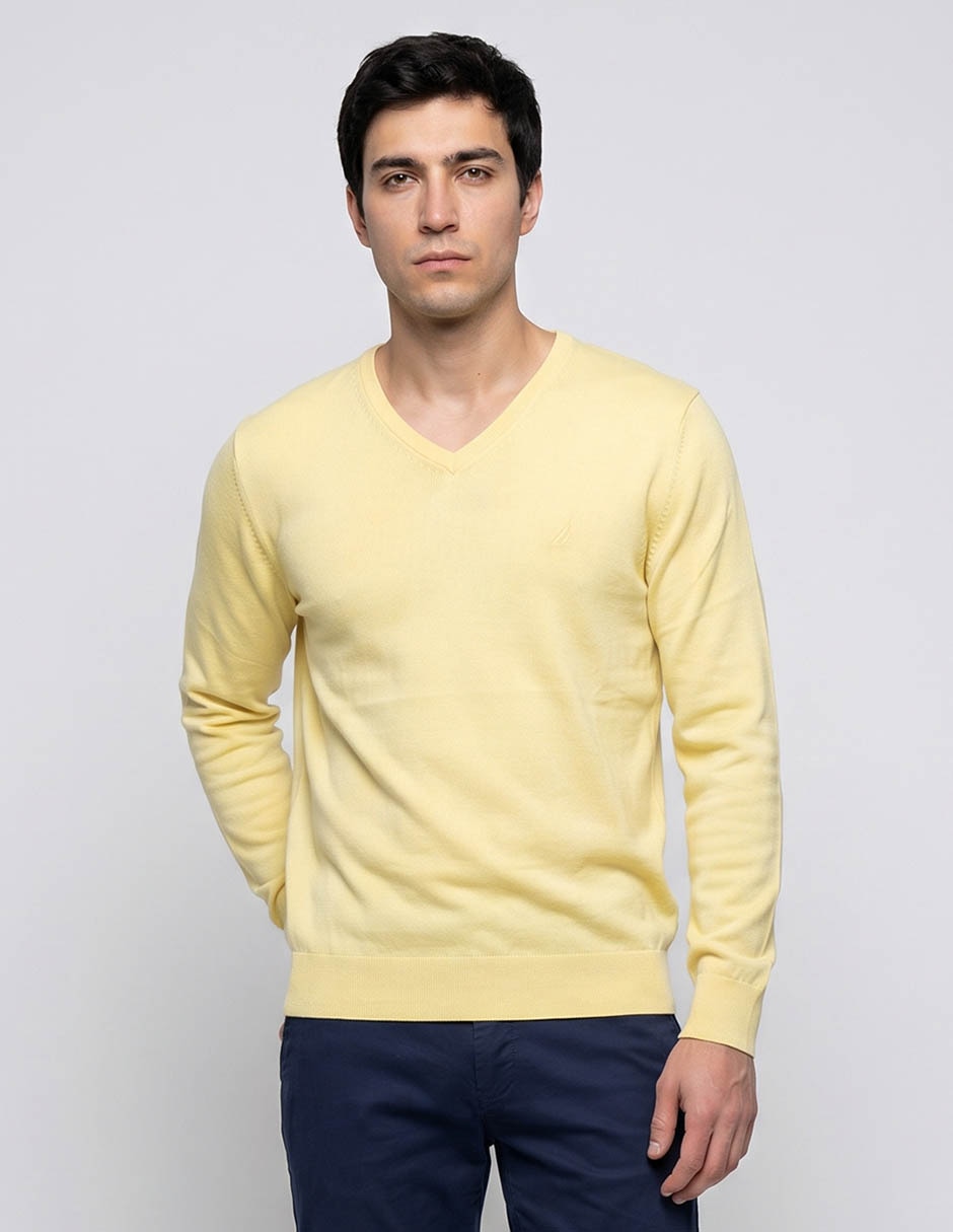 Suéter cuello v para hombre Suéter cuello v para hombre