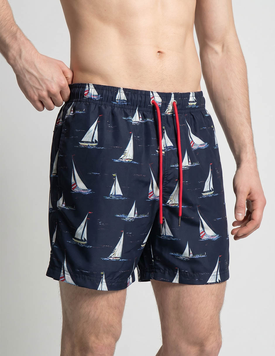 Traje de baño con bolsillos para hombre 3