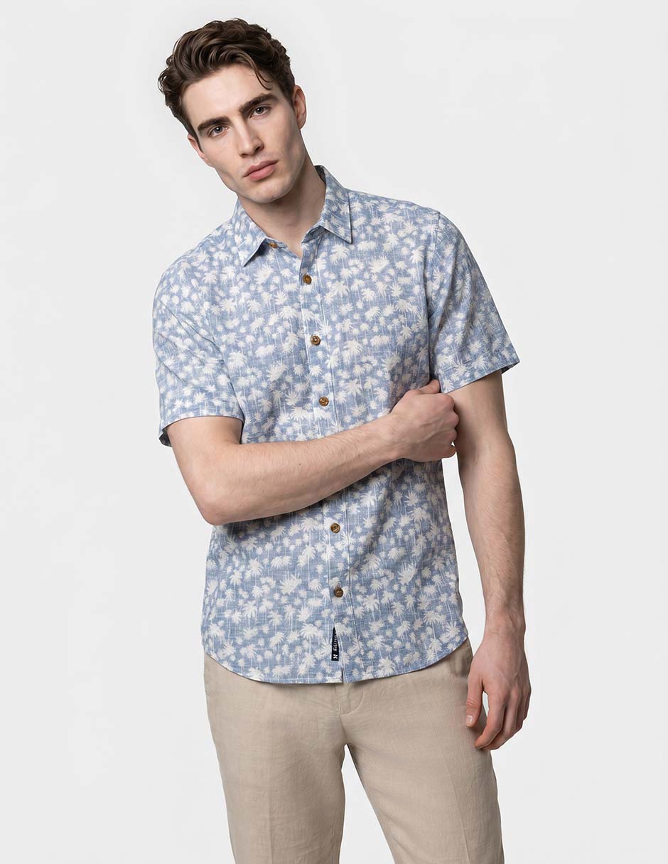 Camisa casual manga corta para hombre Camisa casual manga corta para hombre
