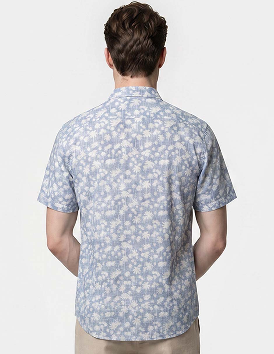 Camisa casual manga corta para hombre 2