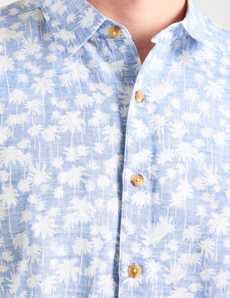 Camisa casual manga corta para hombre 3