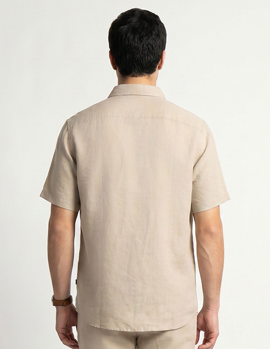 Camisa casual manga larga para hombre 2