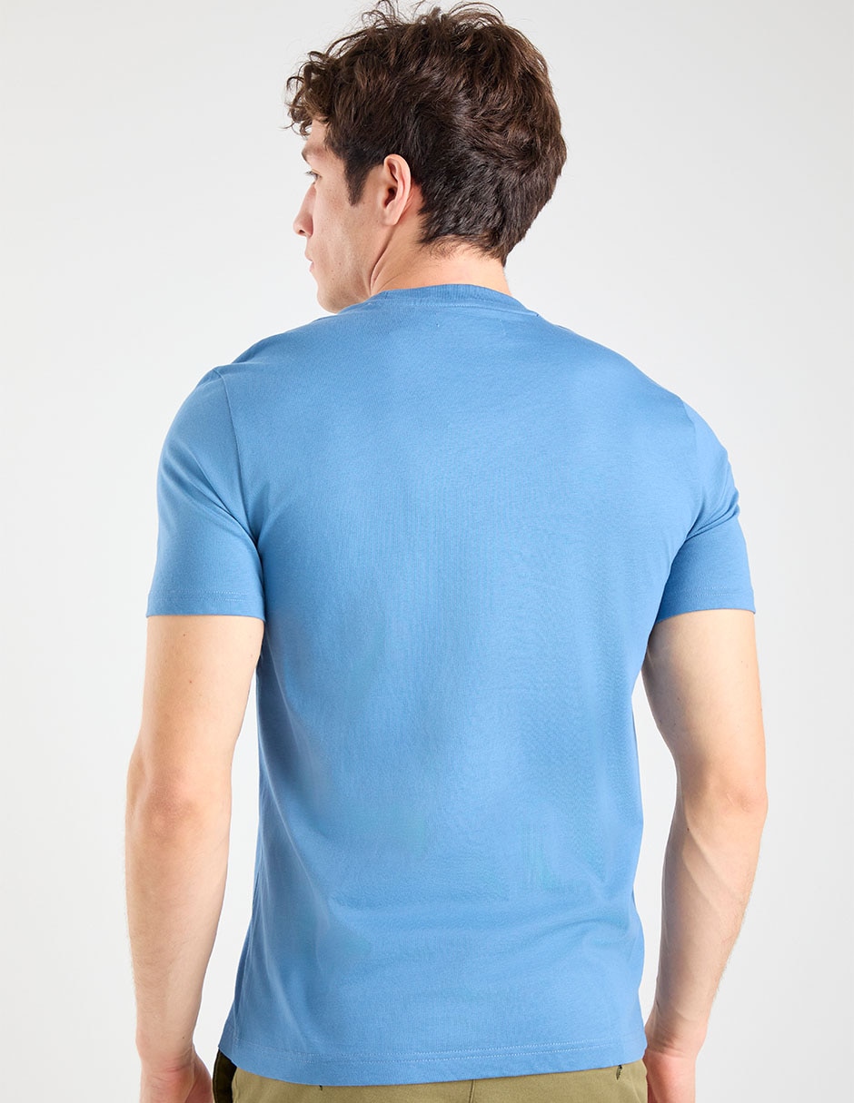 Playera cuello redondo para hombre 6