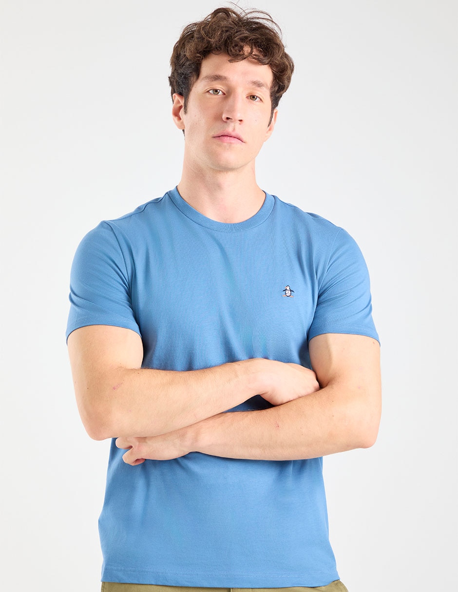 Playera cuello redondo para hombre