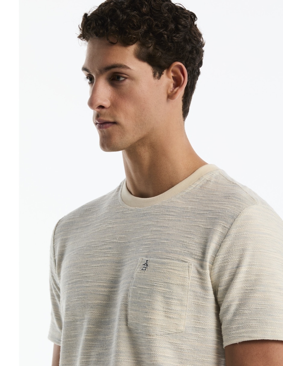 Playera cuello redondo para hombre