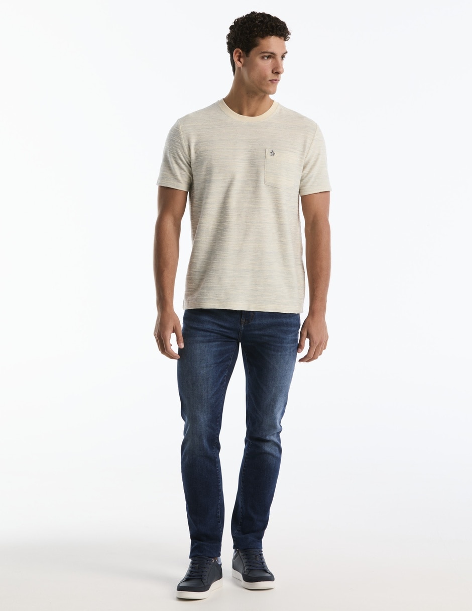 Playera cuello redondo para hombre