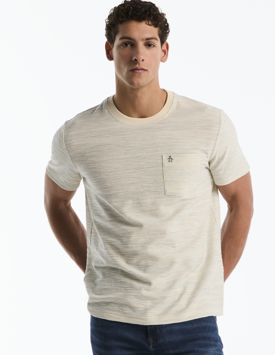 Playera cuello redondo para hombre