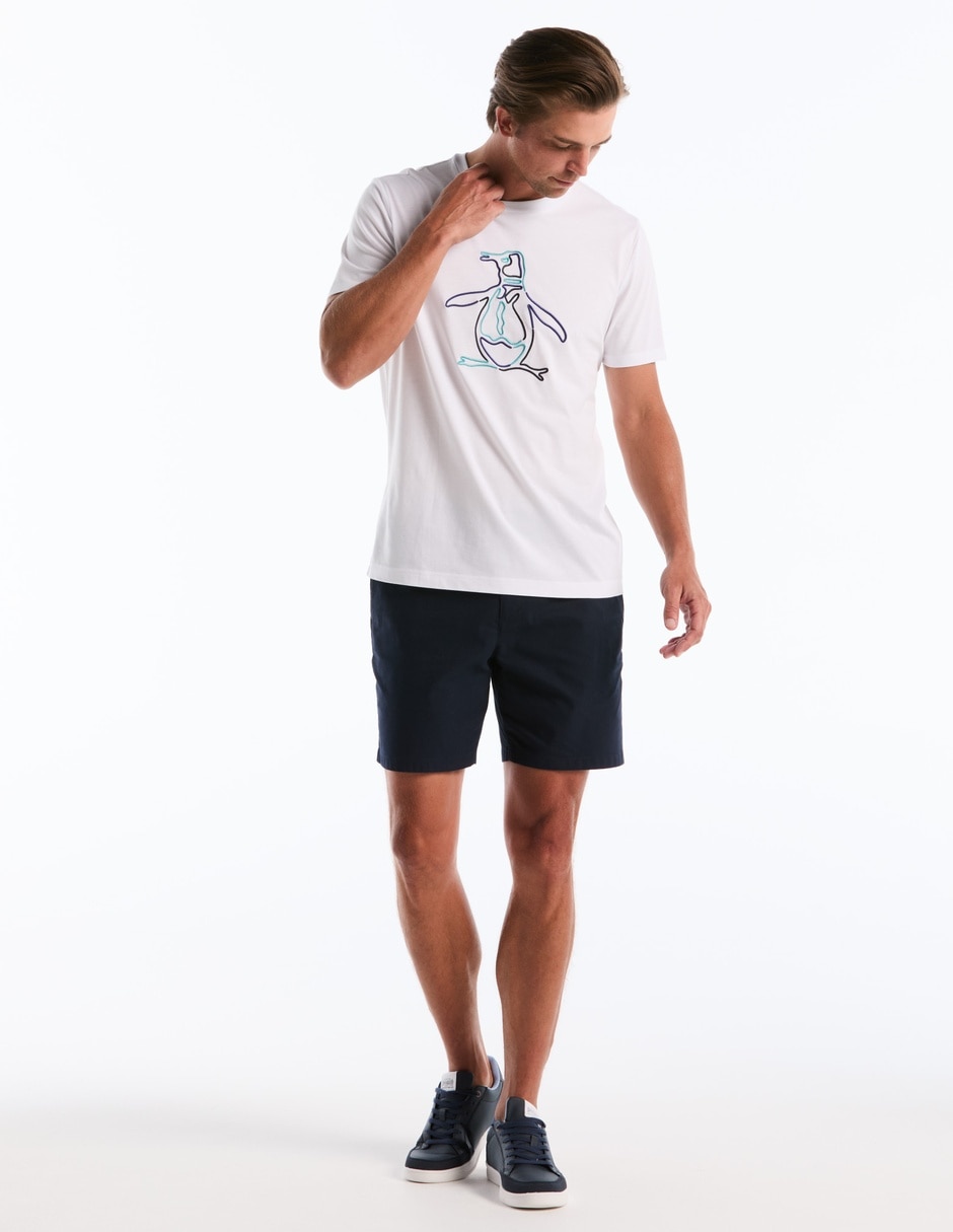Playera cuello redondo para hombre