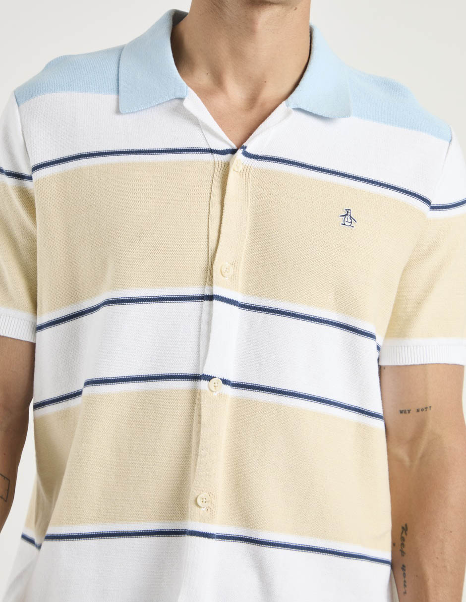 Camisa casual manga corta para hombre