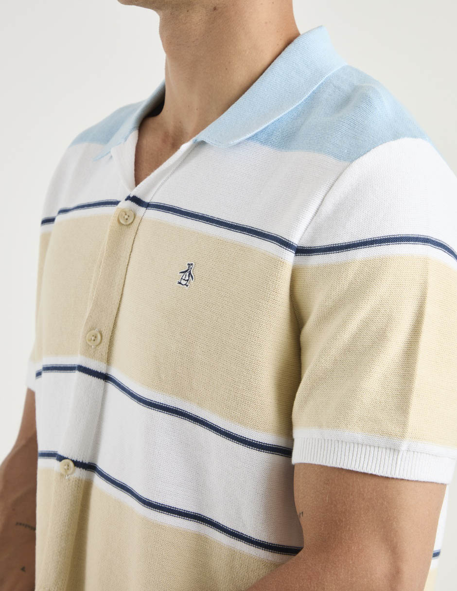 Camisa casual manga corta para hombre