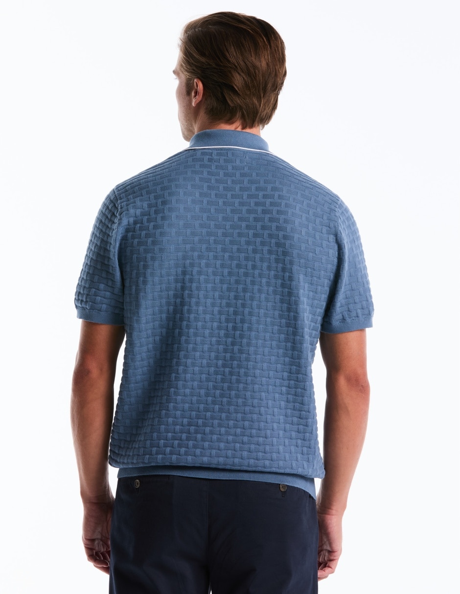 Playera tipo polo polo para hombre 4