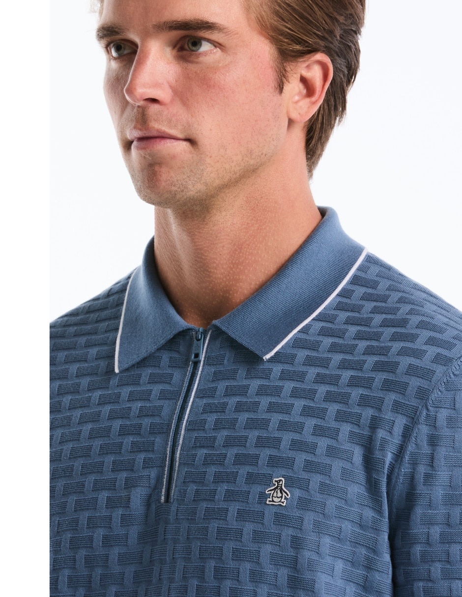 Playera tipo polo polo para hombre 3
